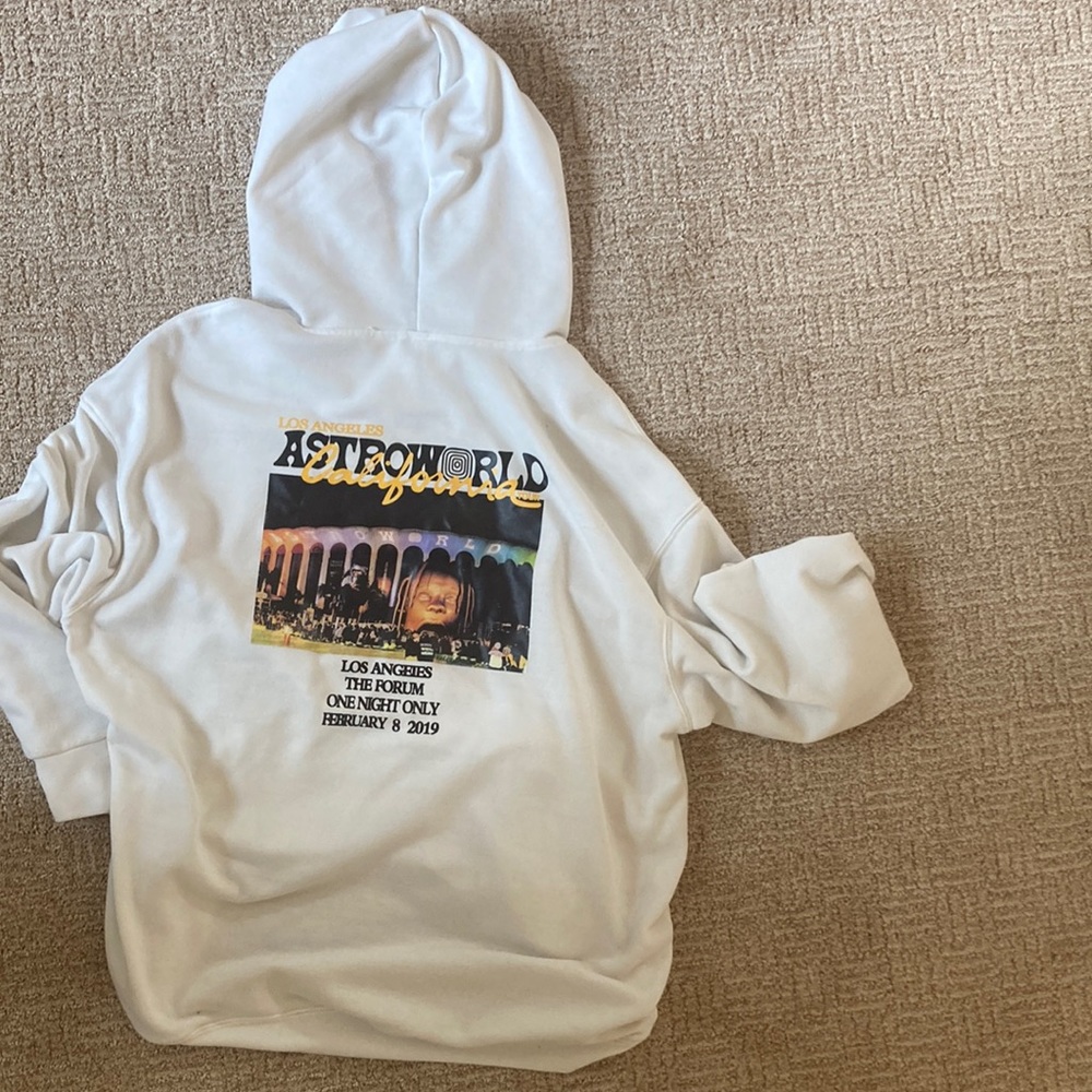 Travis Scott Astroworld tour sweatshirt